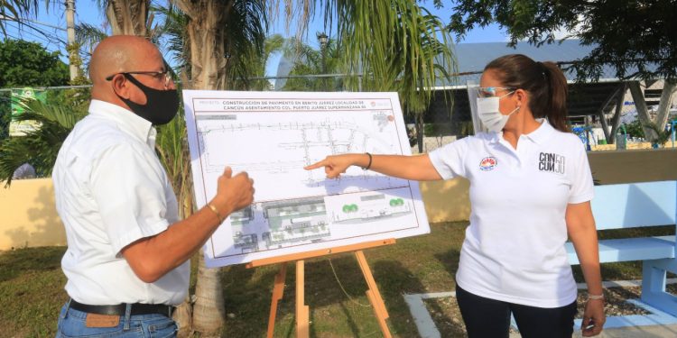 DIGNIFICA MARA LEZAMA A PUERTO JUÁREZ, INVIERTEN EN INFRAESTRUCTURA SOCIAL