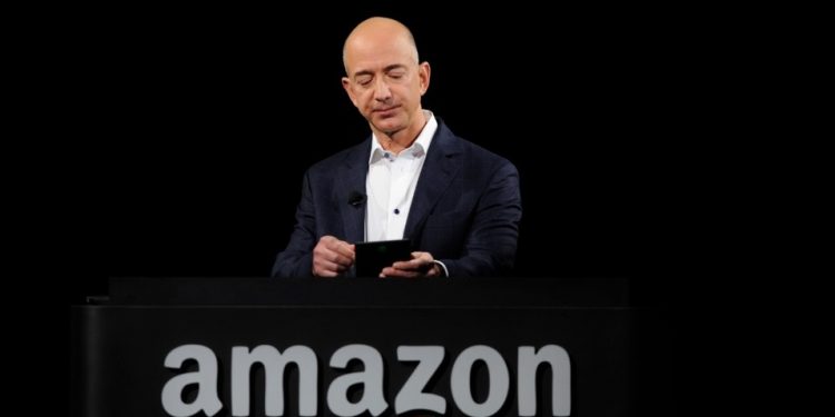 JEFF BEZOS VENDE ACCIONES DE AMAZON POR VALOR DE TRES MIL 100 MDD