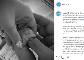 KATY PERRY Y ORLANDO BLOOM ANUNCIAN EL NACIMIENTO DE SU HIJA