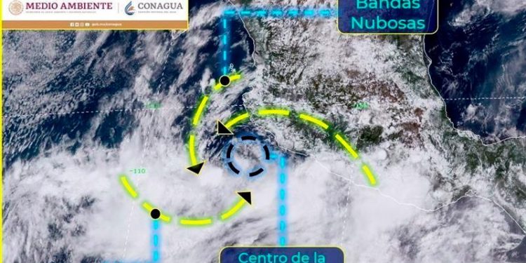LAS TORMENTAS TROPICALES «HERNÁN» E «ISELLE» SE FORMAN EN EL PACÍFICO