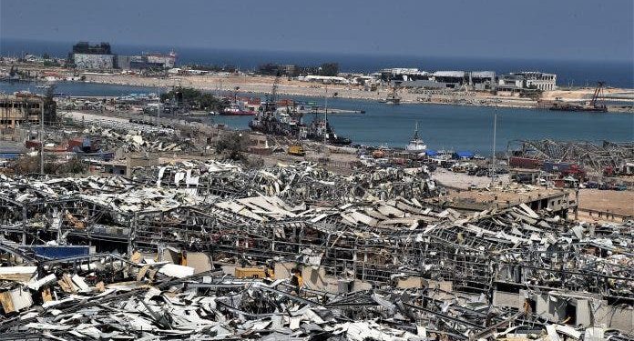 PARLAMENTO DE LÍBANO APRUEBA EL ESTADO DE EMERGENCIA EN BEIRUT