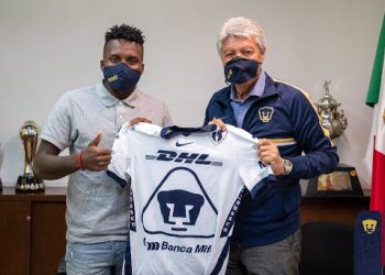 PUMAS TABASCO PRESENTA AL HONDUREÑO CARLOS MEJÍA