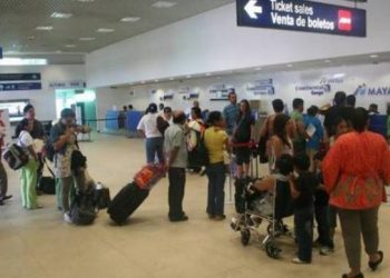 REABREN EL VUELO MÉRIDA-TIJUANA; POCO A POCO SE RECUPERA EL AEROPUERTO