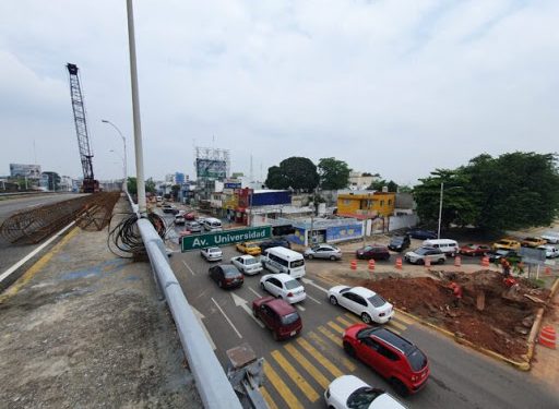 REUBICARÁN PARADA DE AV. UNIVERSIDAD POR OBRAS DEL DISTRIBUIDOR VIAL