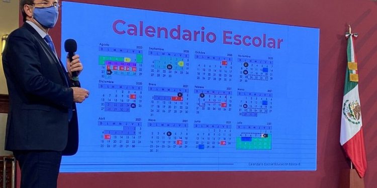 SEP PRESENTA CALENDARIO OFICIAL DEL CICLO ESCOLAR 2020-2021