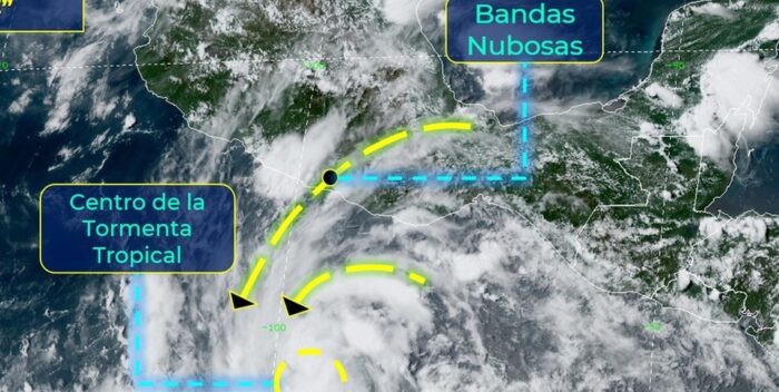 TORMENTA «GENEVIEVE» SE FORMA EN PACÍFICO DE MÉXICO CON PRONÓSTICO DE HURACÁN