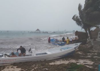 TORMENTA TROPICAL ‘MARCO’ SE APROXIMA A LA PENÍNSULA DE YUCATÁN