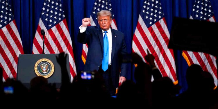 TRUMP ACEPTA LA NOMINACIÓN DEL PARTIDO REPUBLICANO PARA UN SEGUNDO MANDATO