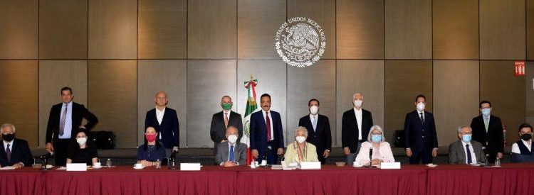 VILA DOSAL SE REÚNE CON LA TITULAR DE LA SEGOB, OLGA SÁNCHEZ CORDERO, PARA CONTINUAR TRABAJANDO ANTE LA EMERGENCIA SANITARIA POR EL CORONAVIRUS