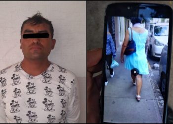 GOLPEAN Y DETIENEN A HOMBRE POR GRABAR DEBAJO DE VESTIDO DE UNA MUJER