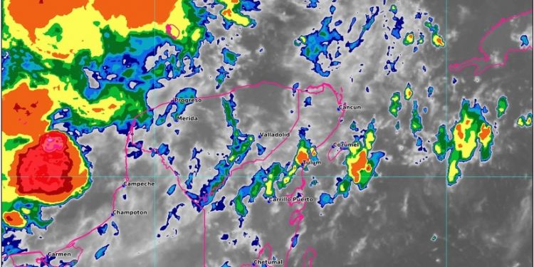 POSIBLES LLUVIAS PARA HOY EN CANCÚN