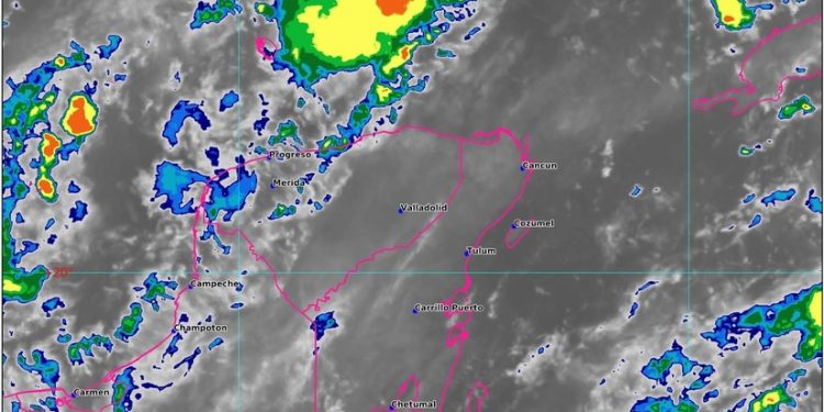 POSIBILIDAD DE LLUVIA PARA EL NORTE DE QUINTANA ROO