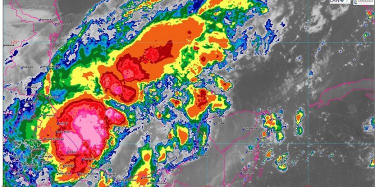 FRENTE FRÍO PROVOCA QUE DESCIENDA LA TEMPERATURA EN LA PENÍNSULA DE YUCATÁN