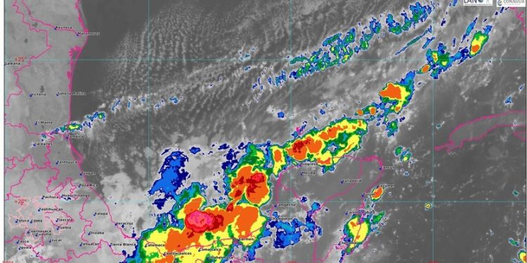 PRONOSTICAN POSIBLE DEPRESIÓN PARA EL FIN DE SEMANA
