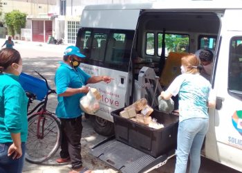 EN SOLIDARIDAD CONTINÚA EL APOYO ALIMENTICIO A LOS MÁS NECESITADOS: LAURA BERISTAIN