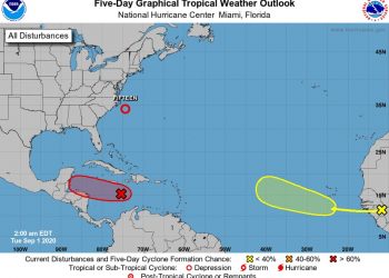 LA DEPRESIÓN TROPICAL “DIECISÉIS” VA EN DIRECCIÓN HACIA QUINTANA ROO