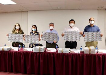 160. 951 HOSPITALES PÚBLICOS EMPIEZAN A RECIBIR CACHITOS DE LOTERÍA PARA SORTEO POR EL AVIÓN PRESIDENCIAL