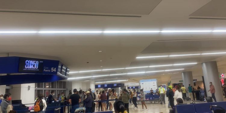 EL AEROPUERTO DE CANCÚN PREVÉ REALIZAR ESTE MIÉRCOLES 185 OPERACIONES AÉREAS