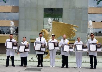 ENTREGAN CONDECORACIÓN ‘MIGUEL HIDALGO’ A LA ENFERMERA TABASQUEÑA SILVIA GABRIELA ALDECOA RÍOS