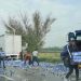 SE ACCIDENTA TRÁILER CARGADO DE CERVEZA