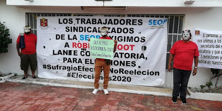 TOMAN OFICINAS DEL SUTAGE Y EXIGEN CONVOCATORIA PARA LA RENOVACIÓN DE LA MESA DIRECTIVA