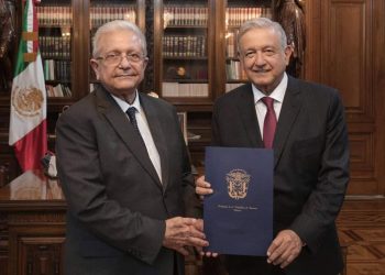 RECIBE AMLO CARTAS CREDENCIALES DE TITULARES DE EMBAJADAS EN MÉXICO