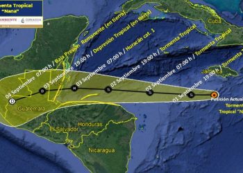 SE FORMA TORMENTA TROPICAL “NANA”, TRAERÍA LLUVIAS A QROO