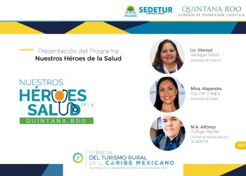LA SEDETUR Y EL SECTOR PRIVADO PRESENTAN EL PROGRAMA “NUESTROS HÉROES DE LA SALUD”