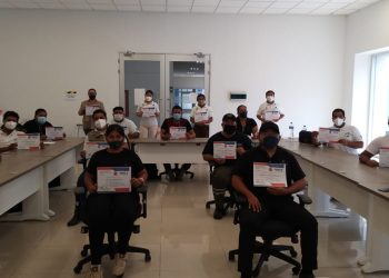 IMPARTE COEPROC CURSO DE TRABAJOS VERTICALES Y RESCATES EN ALTURAS