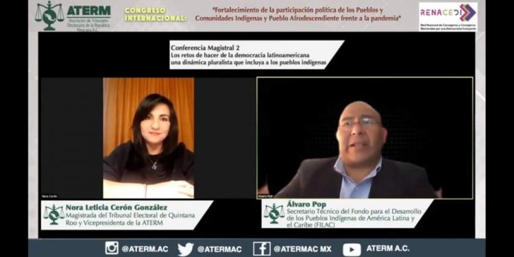 PARTICIPA LA MAGISTRADA NORA CERÓN EN CONGRESO INTERNACIONAL ORGANIZADO POR LA ATERM Y RENACEDI