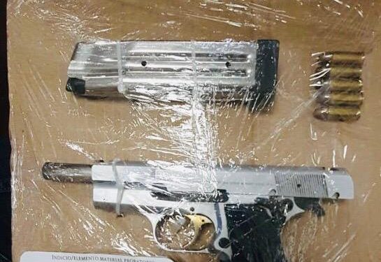 POR PORTACIÓN DE ARMA DE FUEGO FGR OBTIENE VINCULACIÓN A PROCESO CONTRA TRES PERSONAS