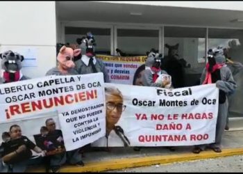 «RATAS» SE MANIFIESTAN CONTRA FISCAL GENERAL DEL ESTADO