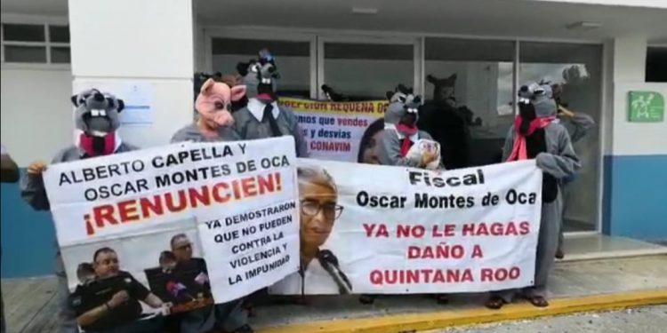 «RATAS» SE MANIFIESTAN CONTRA FISCAL GENERAL DEL ESTADO