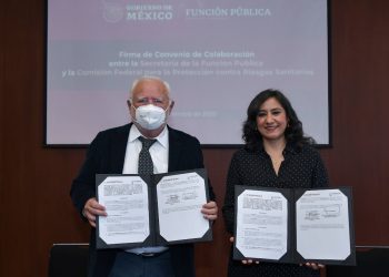FUNCIÓN PÚBLICA Y COFEPRIS COLABORAN PARA RESCATAR DE INTERESES PRIVADOS EL SECTOR SALUD