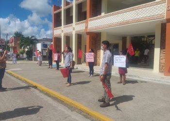 COMUNIDADES MAYAS SE MANIFIESTAN ANTE LA FALTA DE ATENCIÓN A SUS NECESIDADES