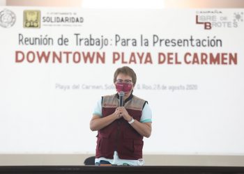 COLABORAN EMPRESARIOS Y AYUNTAMIENTO EN PROYECTO DOWNTOWN PLAYA DEL CARMEN