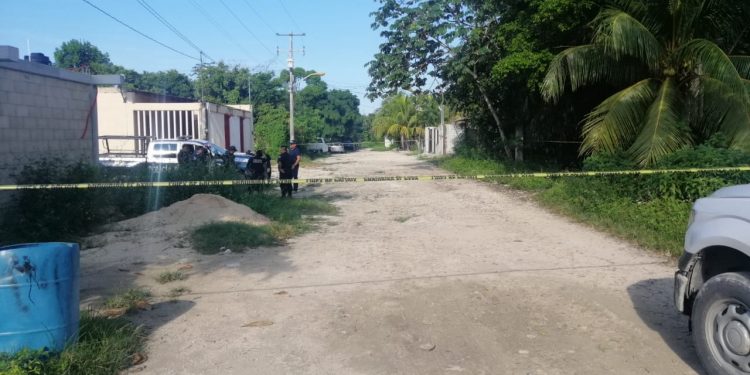 HALLAN A UNA PERSONA EJECUTADA EN LA COLONIA EL MILAGRO EN CANCÚN