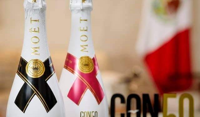 MOËT & CHANDON CELEBRA 50 AÑOS DE CANCÚN