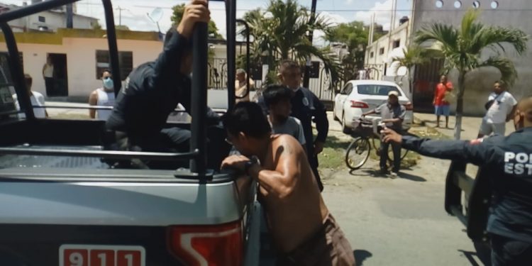 LADRÓN ES RESCATADO, IBA A SER LINCHADO