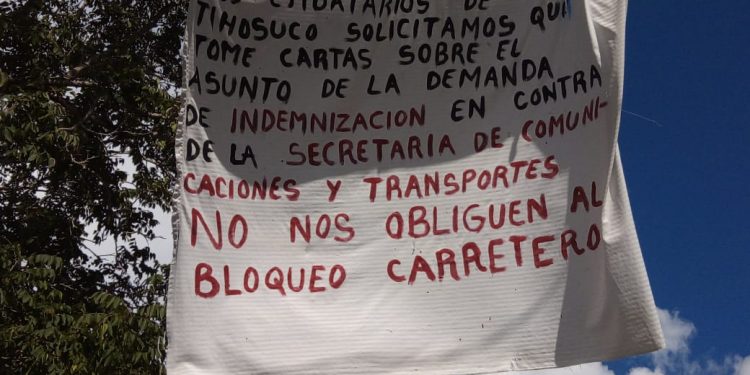 LANZAN ADVERTENCIA EJIDATARIOS  DE TIHOSUCO POR FALTA DE PAGO DE MÁS DE 100 MILLONES DE PESOS