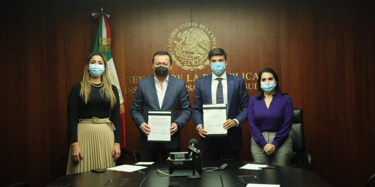 FIRMA CONGRESO ACUERDO DE COLABORACIÓN CON INSTITUTO BELISARIO DOMÍNGUEZ DEL SENADO DE LA REPÚBLICA