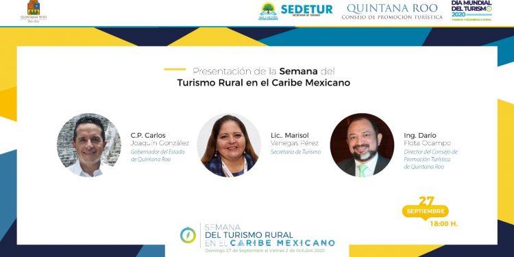 INICIAMOS CON LA SEMANA DEL TURISMO RURAL EN EL CARIBE MEXICANO