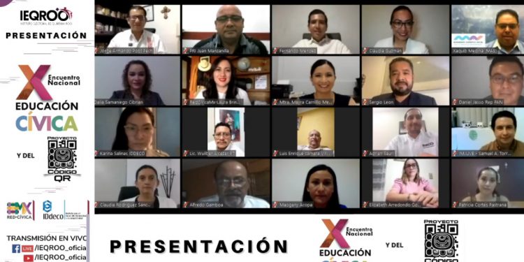 IEQROO SEDE DEL X ENCUENTRO NACIONAL DE EDUCACIÓN CÍVICA.