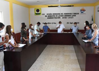 APRUEBA CABILDO RECONOCER A PERSONAL DE SALUD EN LÁZARO CÁRDENAS