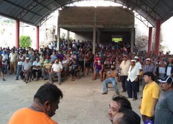 LIBERAN CARRETERA BLOQUEADA, PERO LA LUCHA SIGUE DICEN EJIDATARIOS DE TIHOSUCO