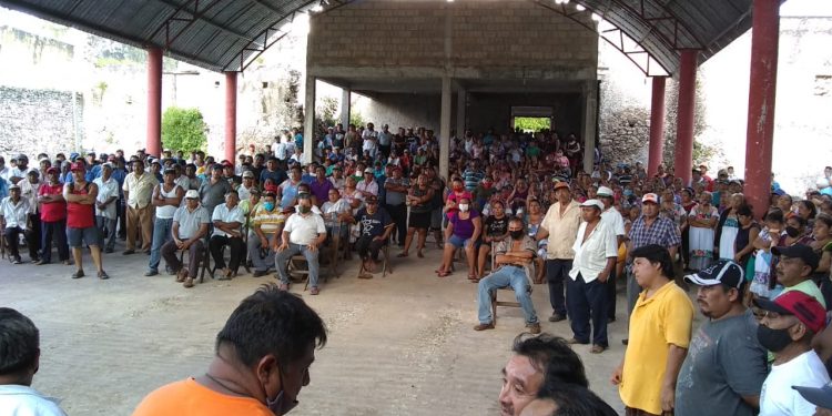 LIBERAN CARRETERA BLOQUEADA, PERO LA LUCHA SIGUE DICEN EJIDATARIOS DE TIHOSUCO