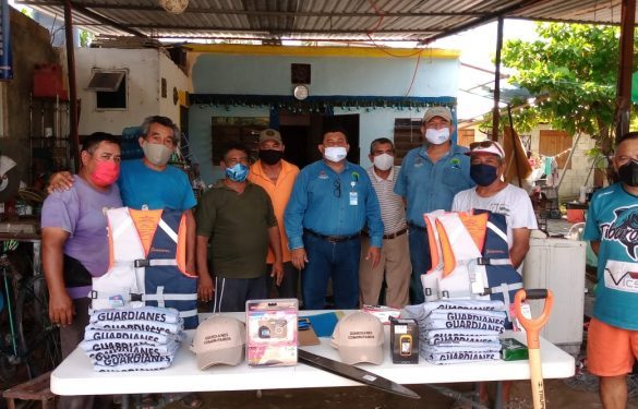 ENTREGA DE EQUIPO Y MATERIAL PARA LOS COMITÉS DE GUARDIANES COMUNITARIOS DE LA ZONA SUR