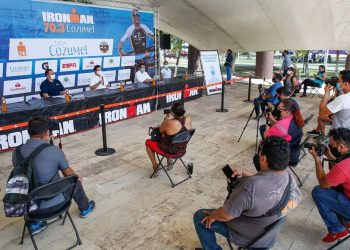 TODO LISTO EN COZUMEL PARA EL IRONMAN 70.3