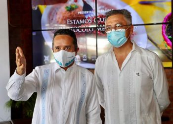 LANZAN EN CHETUMAL CAMPAÑA “ESTAMOS CUBIERTOS” QUE PROMUEVEN RESTAURANTEROS