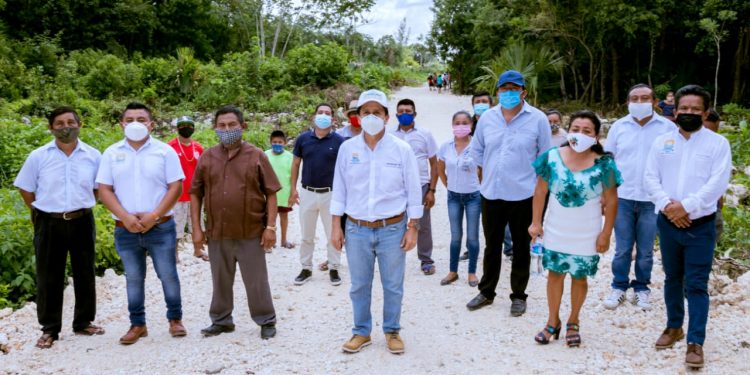 SUPERVISA VMT AMPLIACIÓN DE LA RED DE ENERGÍA ELÉCTRICA EN LA ZONA DE TRANSICIÓN